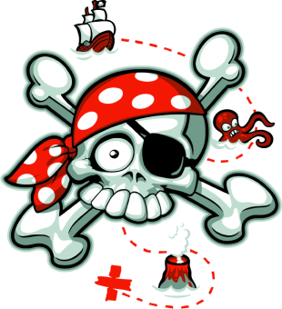 Piraten-Totenkopf 