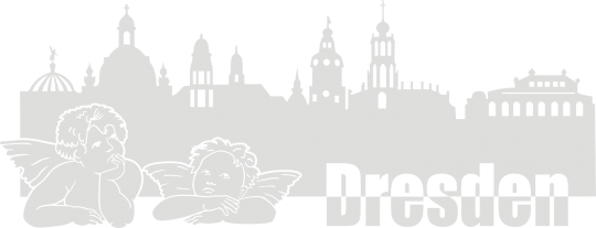 Dresden Silhouette Engel 