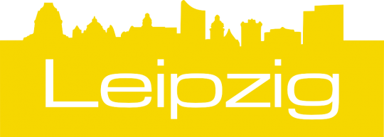 Leipzig in Skyline Silhouette 