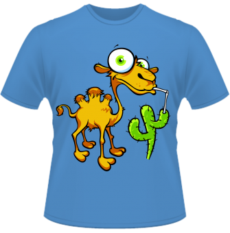 Kamel Kaktus T-Shirt 