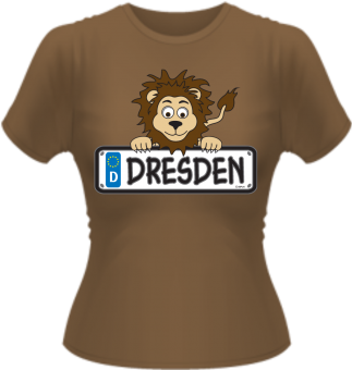 Dresden Löwe Damen T-Shirt 