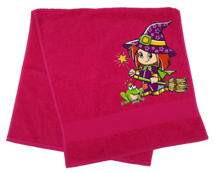 Kleine Hexe Handtuch 