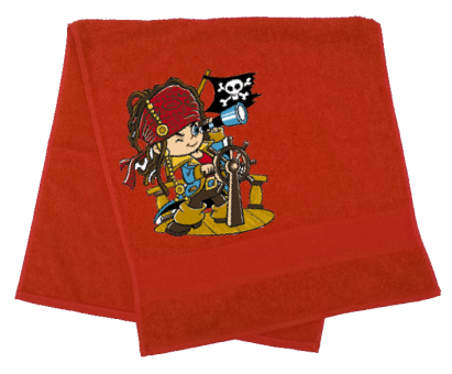 Kleiner Pirat Handtuch 