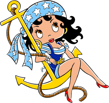 Piratenfrau (Anker) 