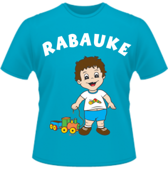 Junge mit Spielzeug Kinder T-Shirt 