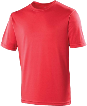 Kinder Sport Funktions Shirt -rot-