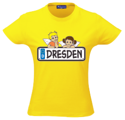Dresden Engel Damen T-Shirt 