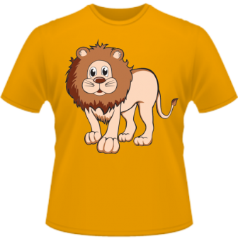 Löwe Kinder T-Shirt 