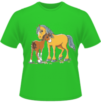 Pferde Kinder T-Shirt 