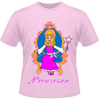 Prinzessin Kinder T-Shirt 