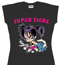 Super Zicke Damen T-Shirt 