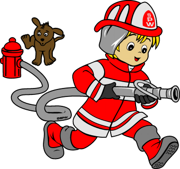 Feuerwehrmann (rote Uniform) 
