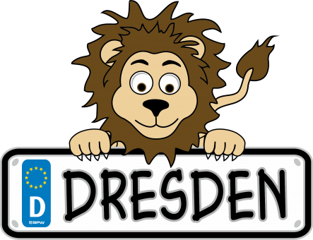 Kennzeichen Dresden Löwe 