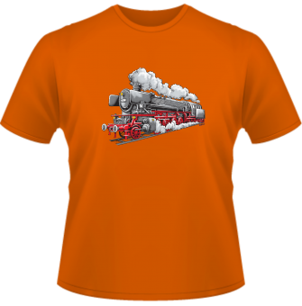 Dampflok Kinder T-Shirt 