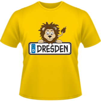 Dresden Löwe Kinder T-Shirt 