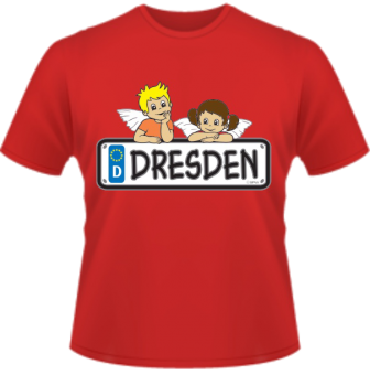 Dresden Engel Kinder T-Shirt 