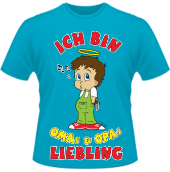 Omas&Opas Liebling Kinder T-Shirt 